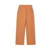 FILA Milano Series Fashionable Classic Retro Comfortable Cotton Knitted Casual Pants Women bottoms Moggan-Orange F11W625611FOR
