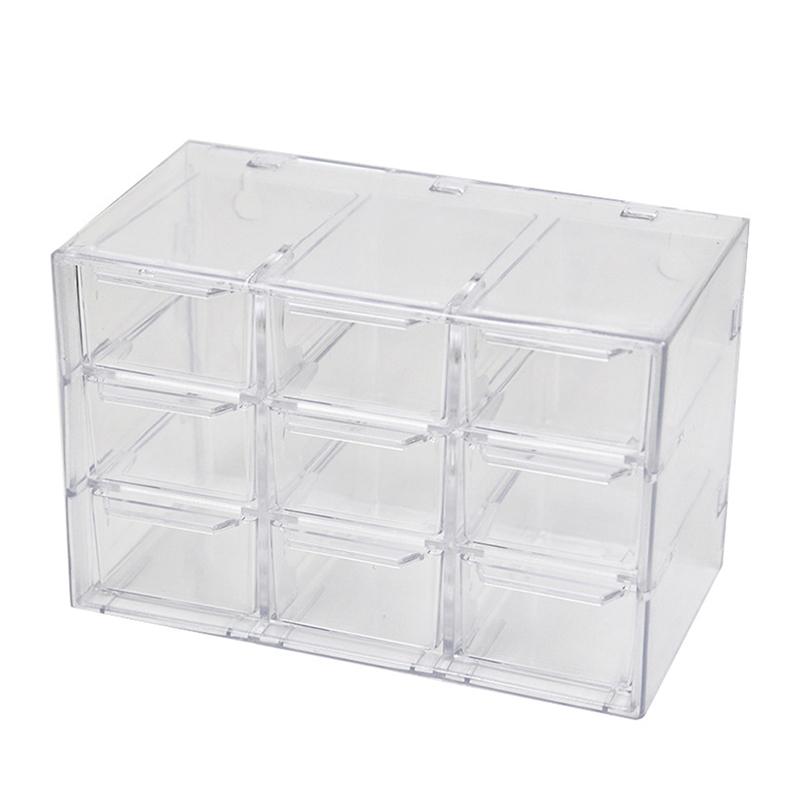 Desktop Drawer Organizer Mini Drawers Plastic Desk Craft Storage Box