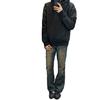 Retro-Jeans für Herren im neuen Herbststil, explosiver Street-Hooligan, hübsche Freizeithose für Teenager, lockere, gerade und weit geschnittene Herrenhose
