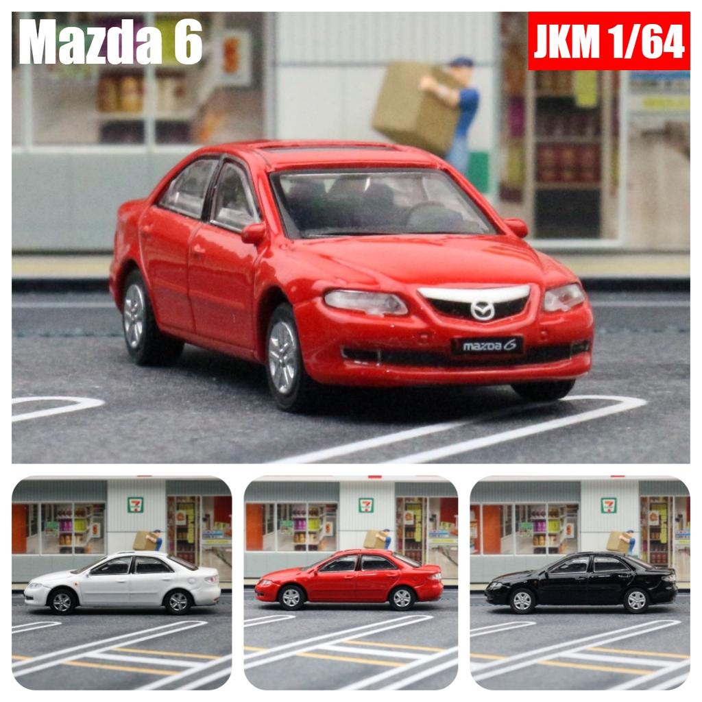 1/64 Mazda 6 Miniature Model, Premium Classical Toy Car Vehicle