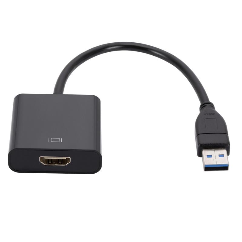 1080p 60 Hz, fără unitate, compatibil USB 3.0 la Hdmi, adaptor audio-video, convertor, compatibil pentru