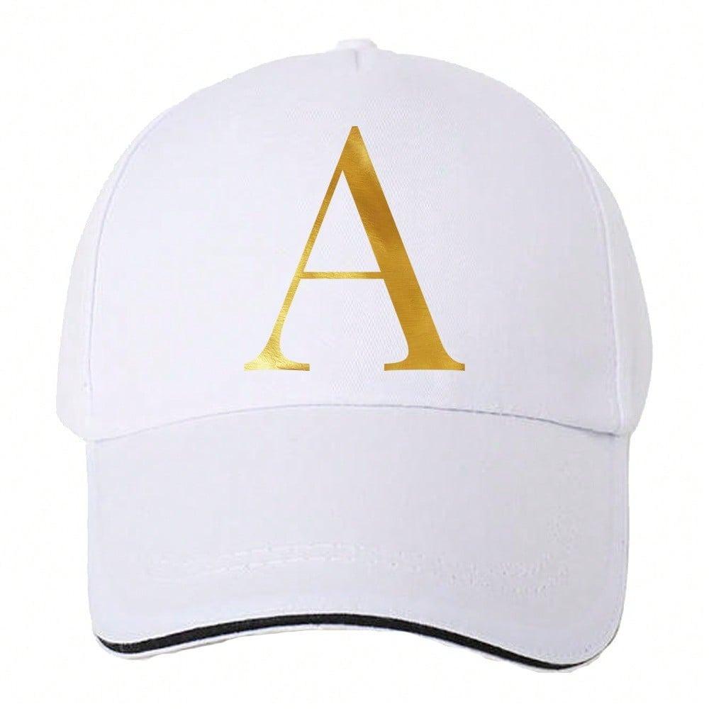 Spring And Autumn Alphabet Labeling Baseball Cap Outdoor Shading Trend Baseball Cap Men And Women