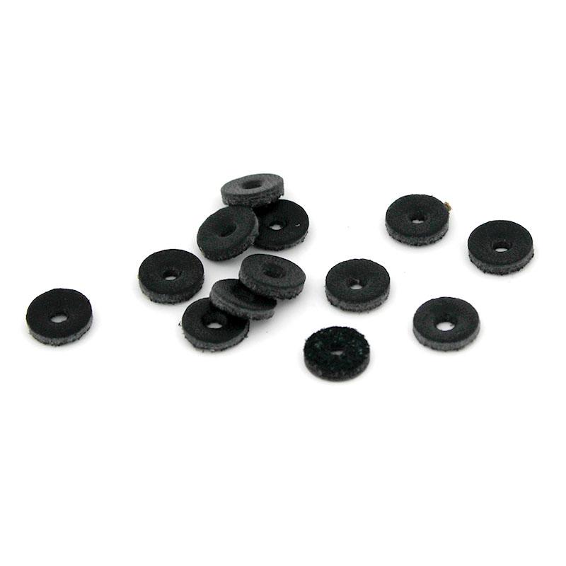 

30Pcs Leather Flat Round Beads Genuine Leather Loose Spacer Bead For Necklace Bracelets DIY Jewelry Making Findings Accessories 6mm чёрный