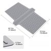 Sink Saddle Silicone Sink Separator Pad Kitchen Sink Protective Pad Anti-skid Bumping Scratch Drain Pad