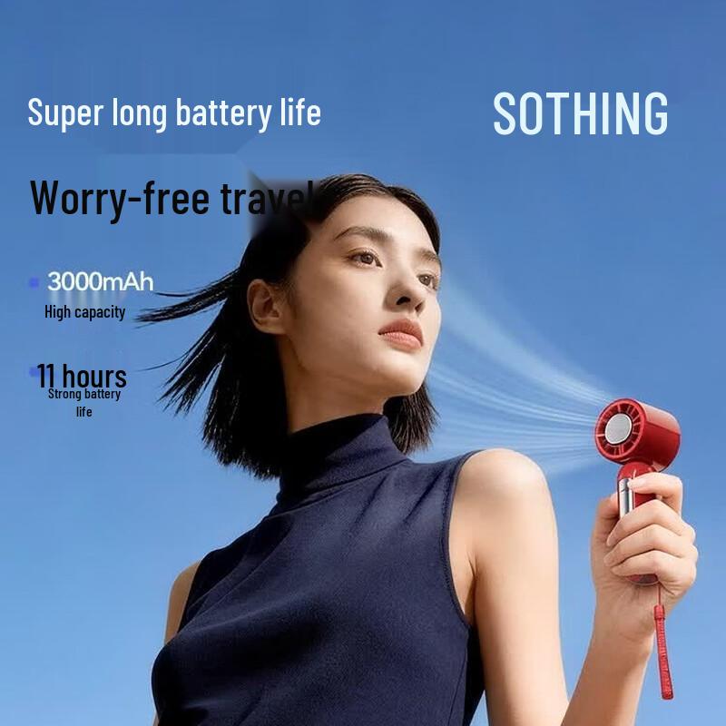 SOTHING Ice-Cooling High-Speed Handheld Fan