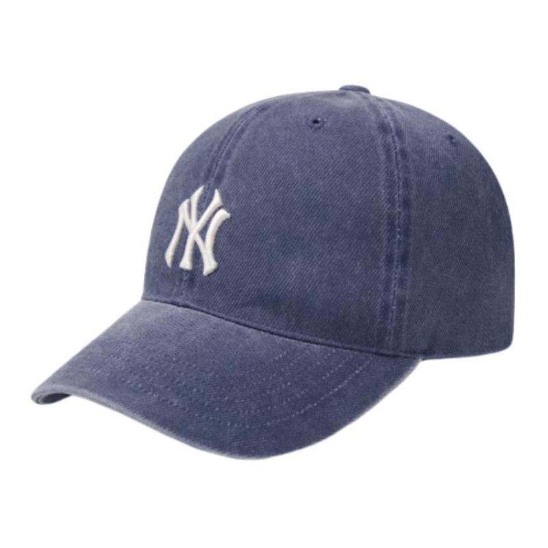 MLB Cotton Baseball Cap Unisex Navy Fashion 3ACPVV14N-50NYS