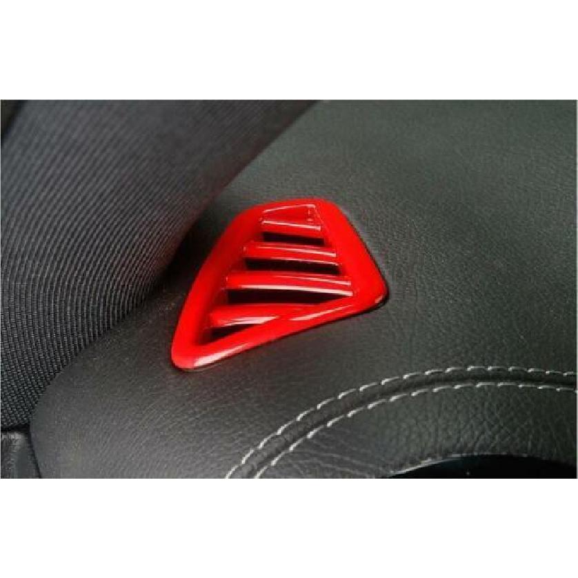 L&R Air Outlet Vent Trim ABS Red Dashboard For Benz A-Class CLA -
