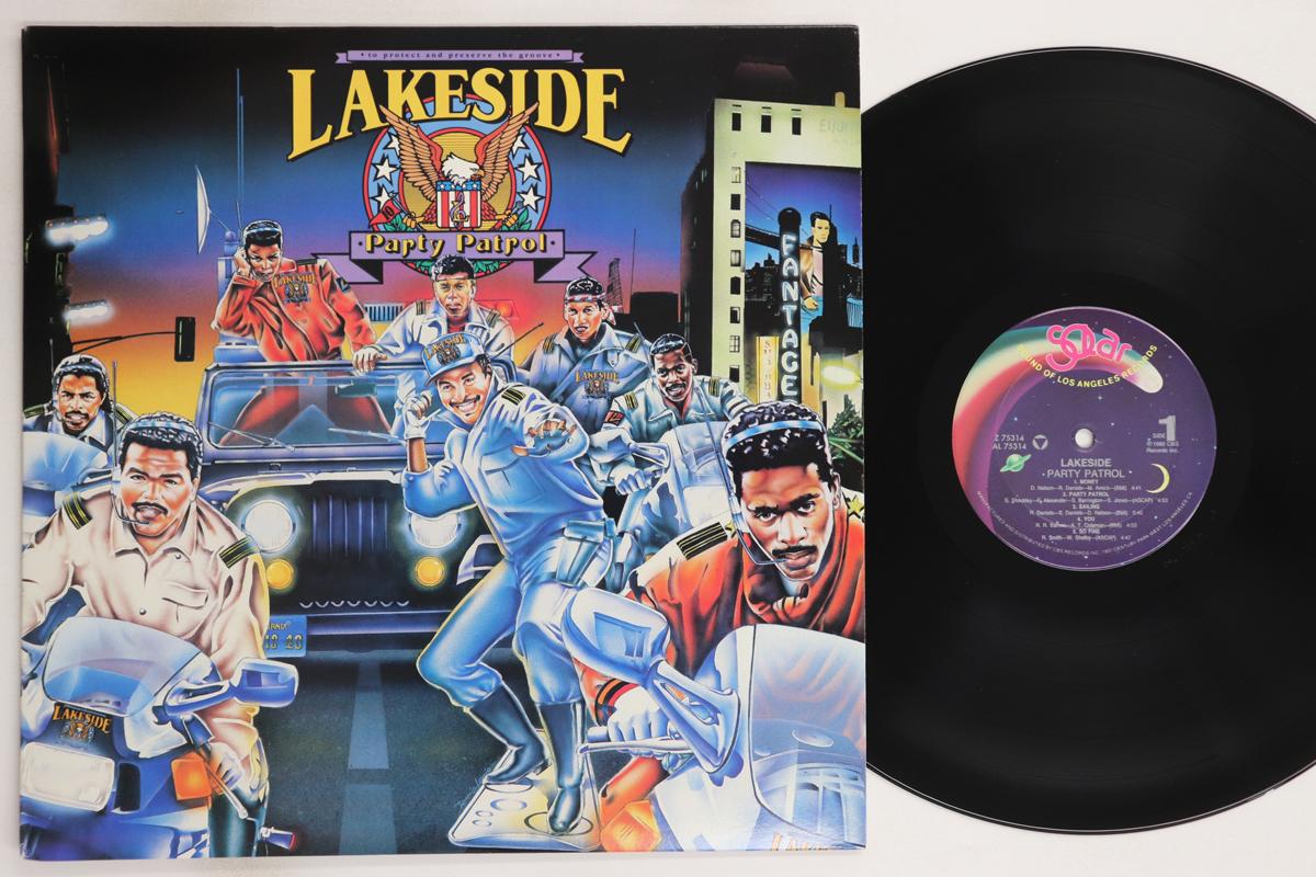 

LP Record LAKESIDE - Party Patrol Z75314 SOLAR 1990 US Soul/Funk Used