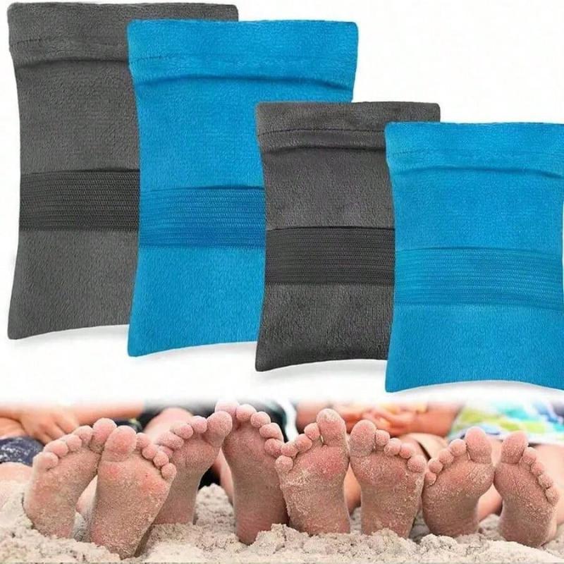 Beach Sand Remover, Essential Sand Brush for Beach Vacation Camping (excluding Talcum Powder)