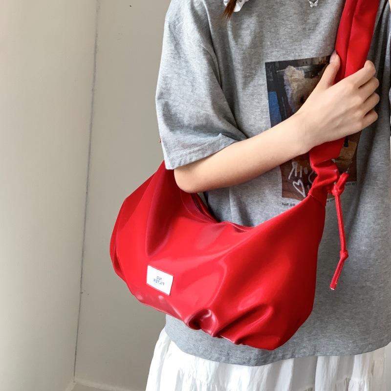 Borsa Messenger Pieghevole Borsa Casual da Pendolare da Donna Borsa Versatile da Spalla Ascellare