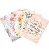 Day Theme Mother Flower Pattern Postcard Party Invitation Card For Prop Party