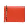 Gucci Silver Logo Double G Chain Messenger Bag Women Shoulder Bag Orange 510304-CAO0G-7527