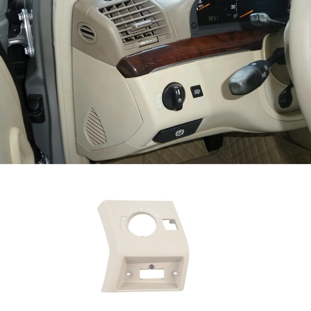 

Headlight Switch Panel Cover 2205450204 For Mercedes Benz S Class W220 S350 S430 S500 1998-2005 Accessories Beige LHD светло-бежевый