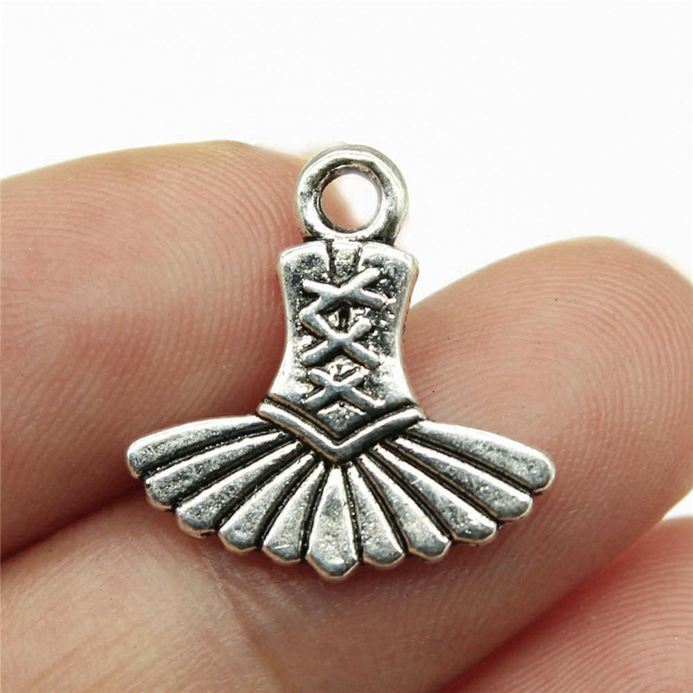 Charms Clothes Hanger Pendants Minimalist Jewelry Components QC031
