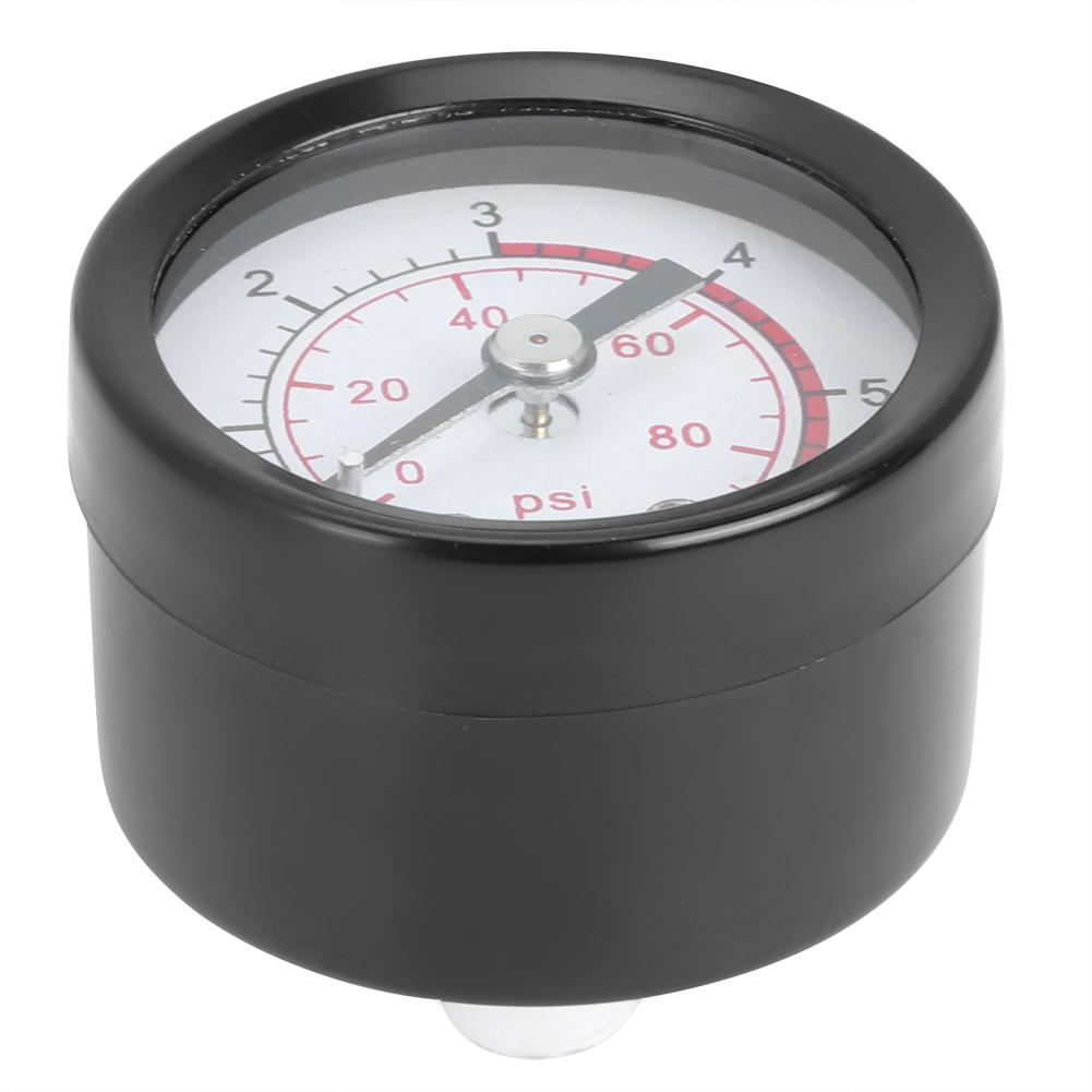 0?6BAR 0?80psi Atomizer Pressure Gauge Replacement for Stainless Steel Sprayer Accessories