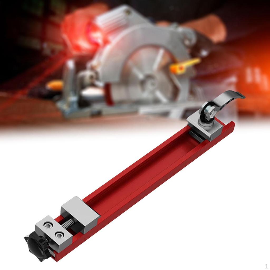 Adjustable Base Guide for Cutting Machines, Circular Saw Guide, Positioning Clamp Joiner's