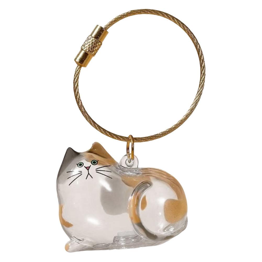 

Коробка для хранения кошачьей шерсти Подвеска-брелок в виде кошки Подвеска для рюкзака Сумка для кошки Подвесной декор Хранение шерсти питомца Милый брелок Сувениры для питомцев