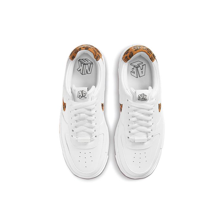 Nuove Nike Air Force 1 Low Pixel Se Bianco Leopardo da Donna CV8481-100