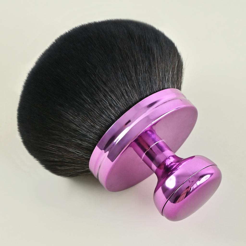 Extra Large Fluffy Powder Brush for Body & Neck Soft Kabuki Makeup Brush for Loose & Pressed Powder, Foundation, Fiber Brush for Smooth Blending