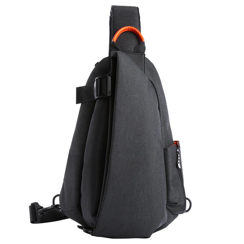 Moderní náprsní taška, pánská taška přes jedno rameno, velkokapacitní crossbody taška, voděodolný pánský ležérní batoh z oxfordské látky
