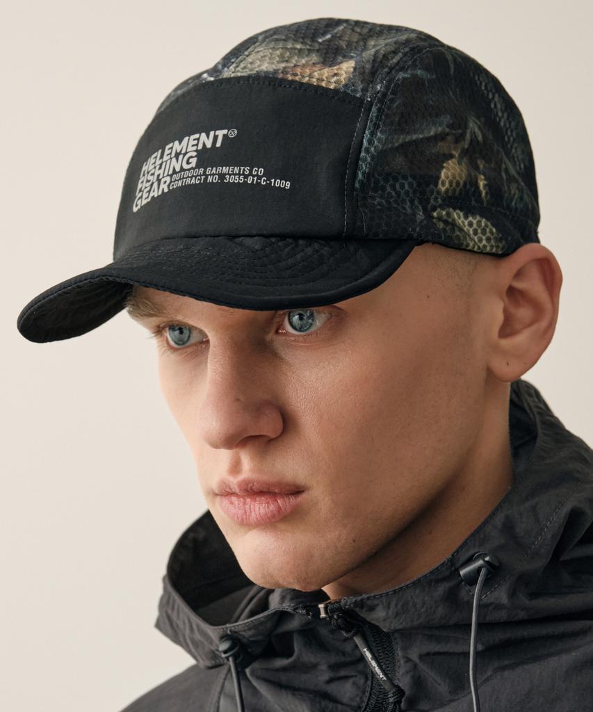 HELEMENT Real Camo Camp Cap (Camo Black)