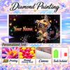 Personalized Mimikyu Diamond Art Custom Name 5D Diamond Painting Full Drill DIY Craft