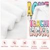 Teachers Plant Seeds That Grow Forever Flannel Throw Blanket Colorful Wildflower Print Teacher Gift Blanket
