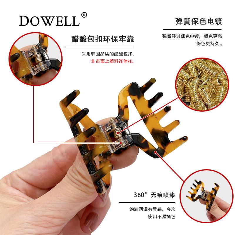 Elegant Retro Acetate Hair Claw Clip For Women Ideal For Top And Side Hair Styling