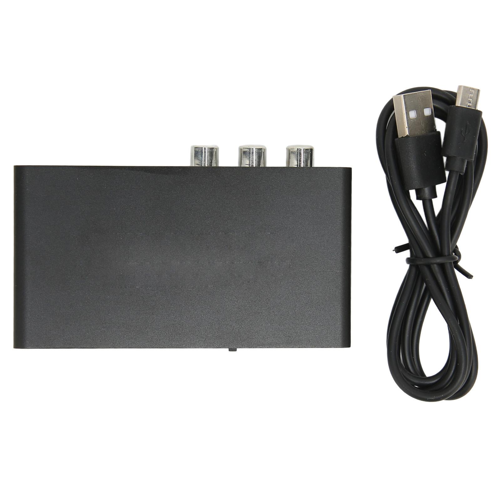 

RCA to HD Multimedia Interface Converter 3 in 1 Out 4K 3D AV Switcher for PC Xbox 360