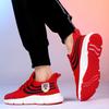 Men's Sports Shoes Comfortable Mesh Knitted Upper Soft Sole Fashionable Flexible Outdoor Running Shoes for Men