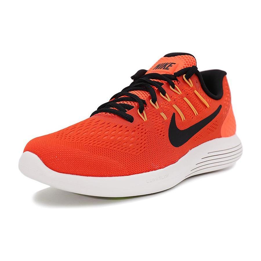 Nike Lunarglide 8 'Max Orange Black Hyper Orange' Men's 843725-802