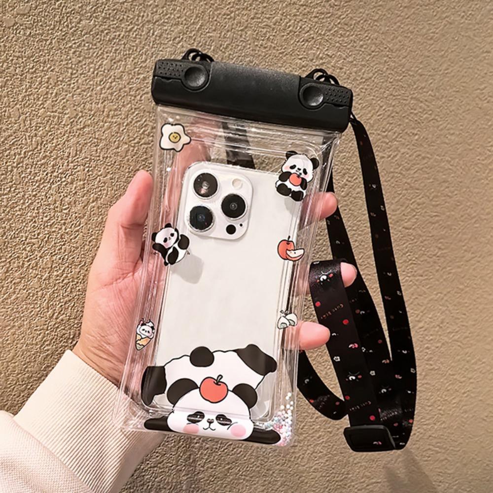 Multicolor Mobile Phone Bag Rectangle Mobile Phone Case Creative Swiming Waist Bags  Summer