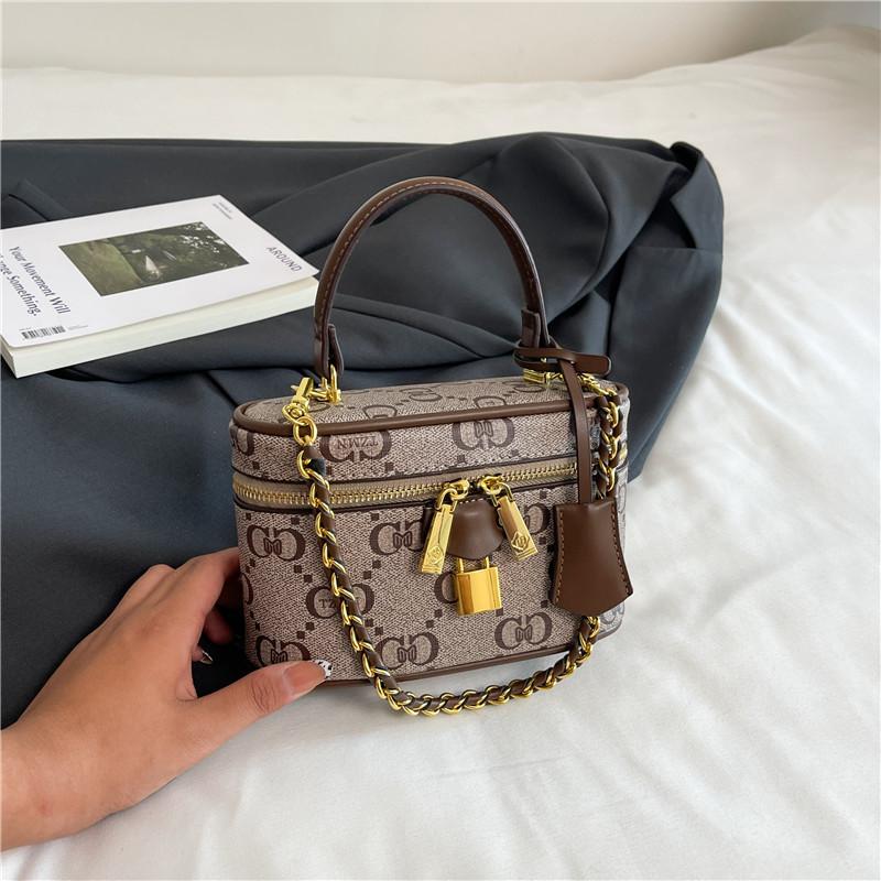 

Новый модный нишевый дизайн, контрастный цвет, косметичка, портативная, на плечо, кроссбоди, трендовая женская сумка