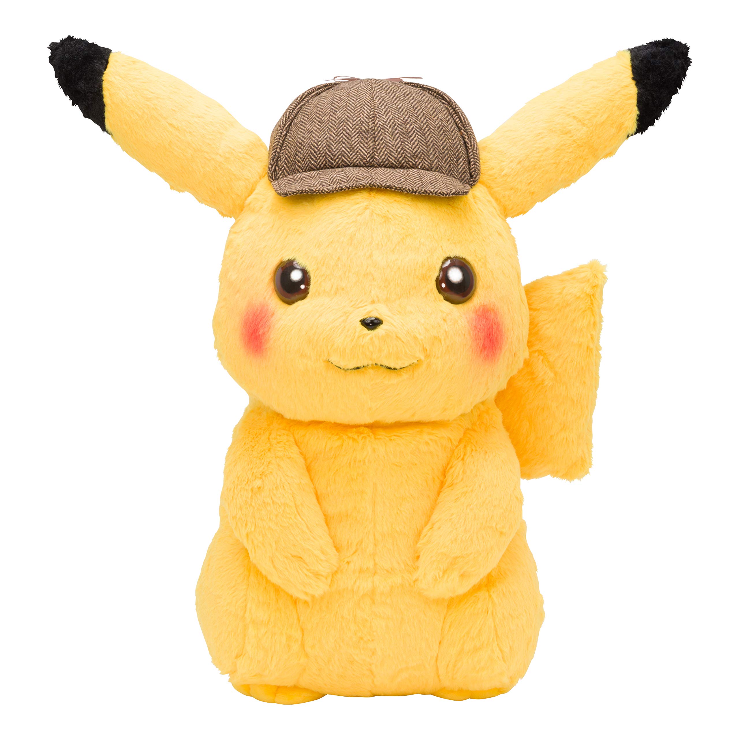 

Pokémon Center Original Life-Size Plush Toy Detective Pikachu Movie: Pikachu 48.5 x 47.5 x 24 (H x W x D: cm)