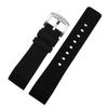 Watch Strap for Cartier Sandoz Santos 100 W20073X8 W20106X8 W2020008 Silicone Rubber Bracelet Men Women Black Belt 20 23 25mm