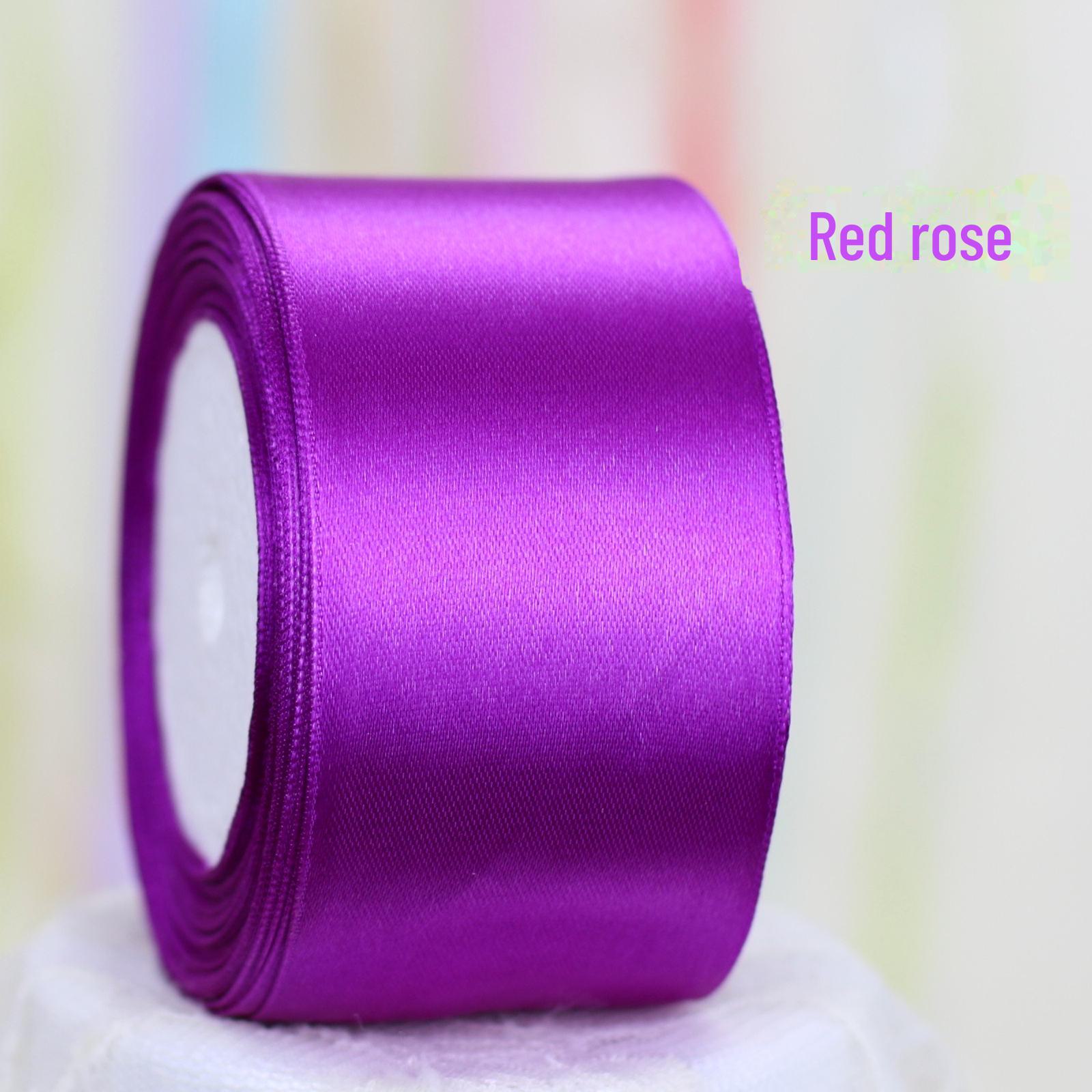 

5 см атласная лента-бантик для тортов и подарочных коробок 5cm 25y/roll