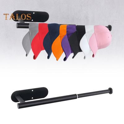 1 Set Paper Towel Rack Strong Load-bearing Storing Anti-rust Practical Multi-purpose Baseball Hat Storage Stand Closet Organizer