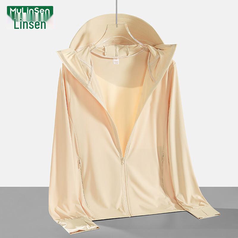 MULINSEN Women s 2026 Ice Silk UPF50+ Sun Protection Hooded Jacket M