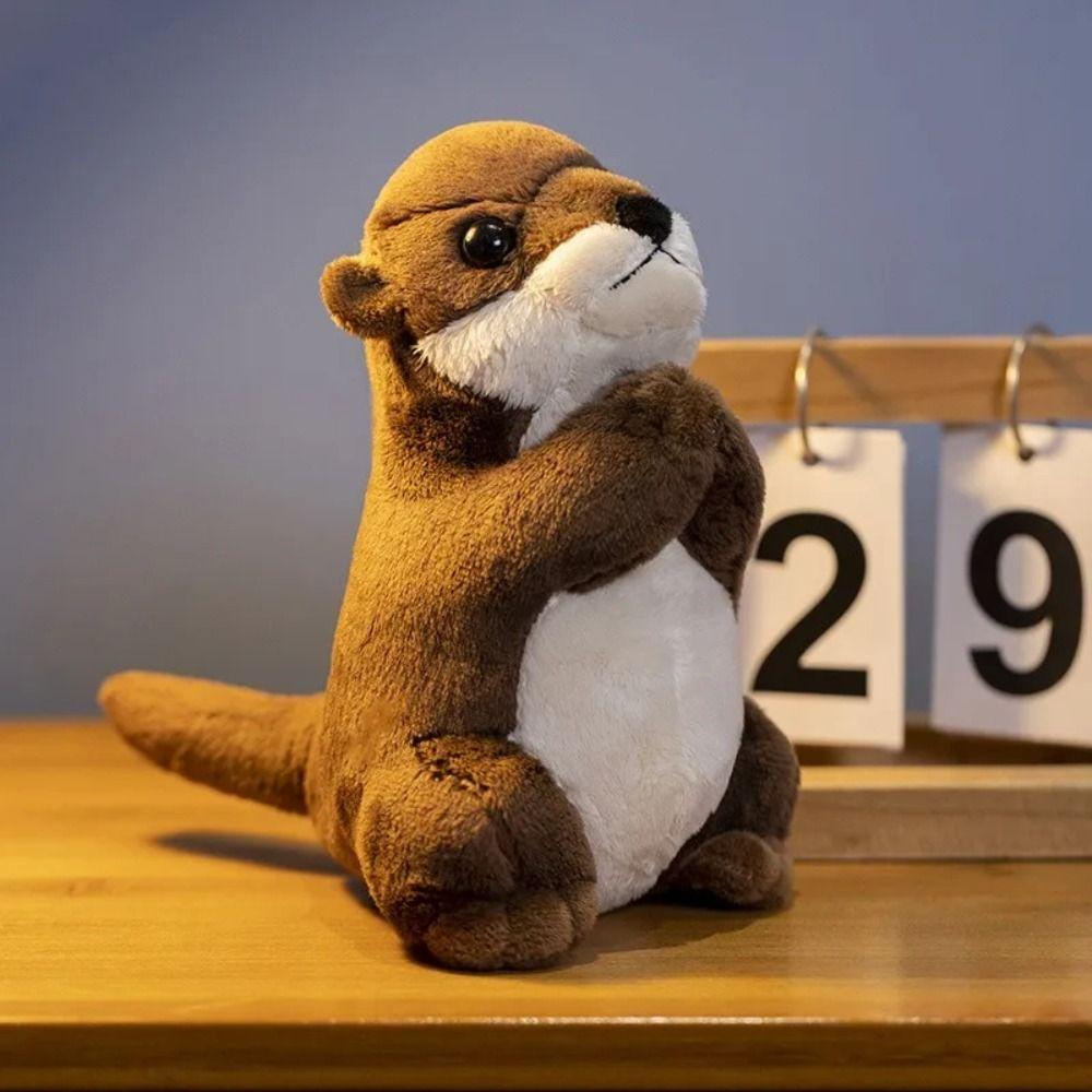 Otter Otter Plushie Plush Toys Plush Animal Otter Toys  Home Decor