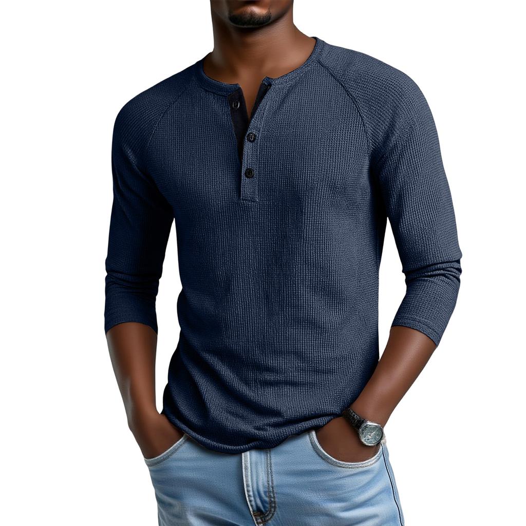 Men's  Leisure  Fashion  Monochrome  Shirt  Upper Garment