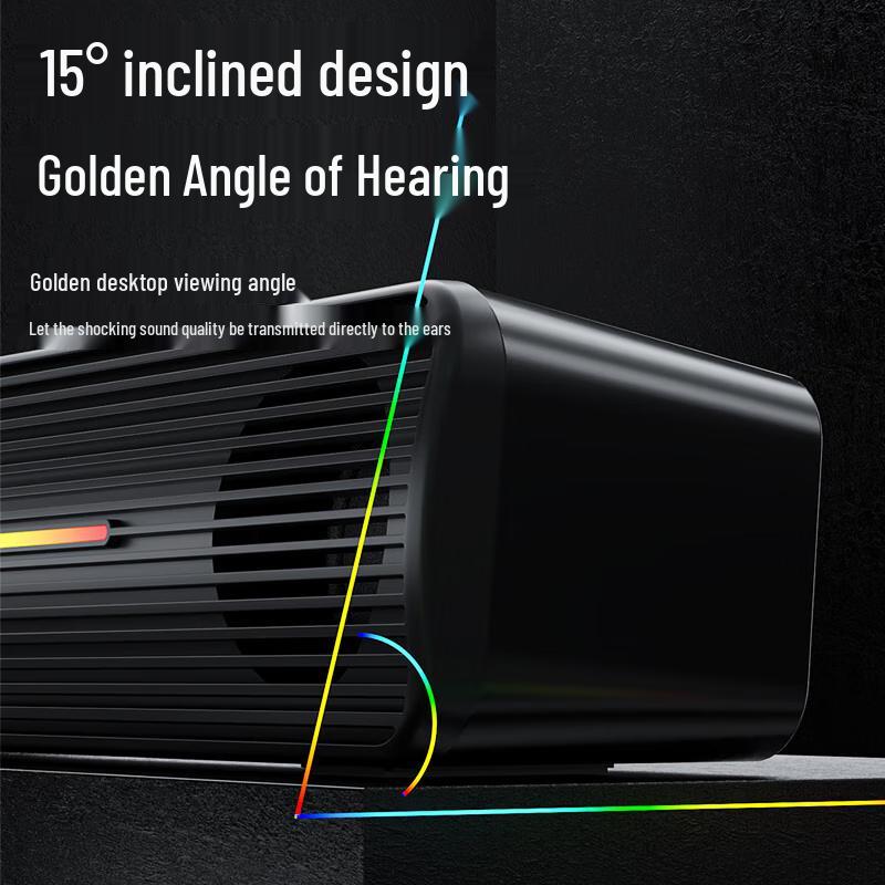 Newman K233 2.1 Wired Computer Speakers with RGB Lighting CN plug (adapter included)