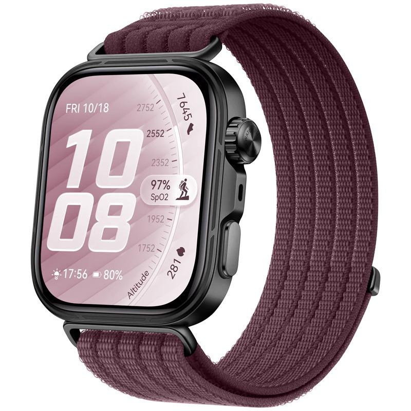 Nylon Loop Woven Strap for HUAWEI WATCH FIT 5 4 Pro Braided Comfortable Breathable Wristband for Huawei Watch Fit 5 4 3