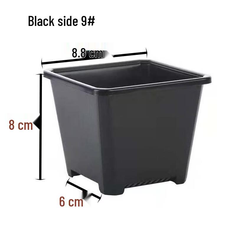 Shangqi Thickened Breathable Plastic Succulent Plant Nursery Pots
