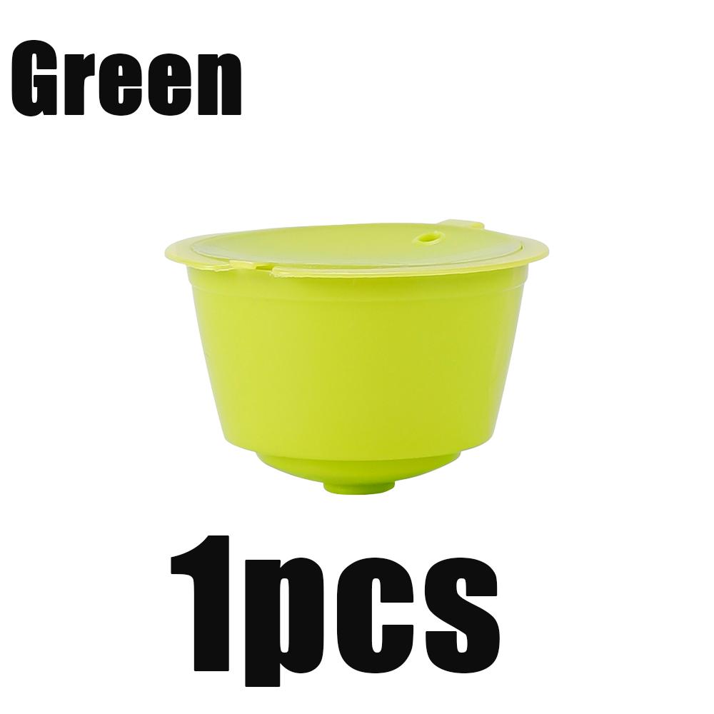1/3/5/10pcs Reusable Coffee Capsules Filter Cup Dispenser for Nescafe Dolce Gusto Refillable Coffee Capsules Pod Compatible Kit