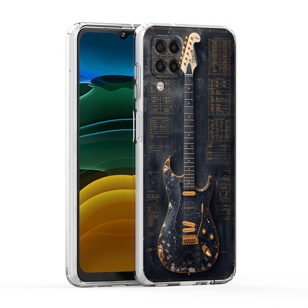 

Guitar Strings Music Guitares Phone Case For Samsung A13 A33 A35 A55 A73 A53 A23 A51 A71 A21S A31 A41 A05s A03S A15 A25 5G Cover Samsung A71