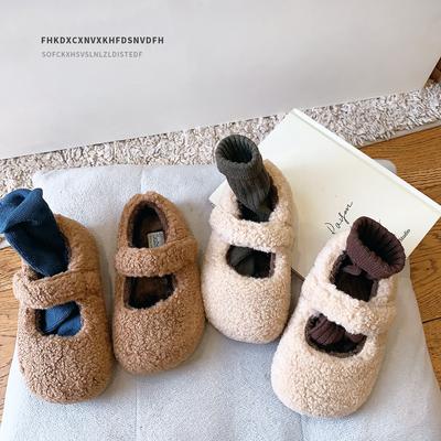 Scarpe soffici per bambini in versione coreana alla moda invernale