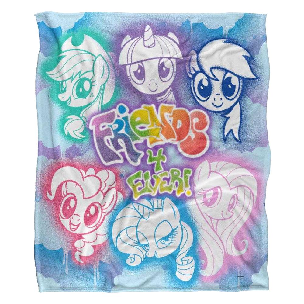 My Little Pony Friends 4 Ever Silky Supersoft Blanket
