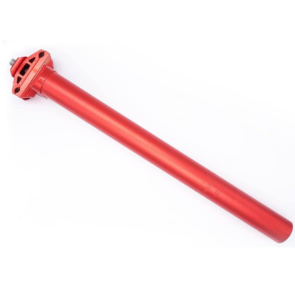 Fahrradsattelstütze 25,4x300mm Verstellbar Aluminiumlegierung Fahrradsattelrohr Stoßfest Horizontal Fahrradsattelstütze für MTB Rennrad BMX