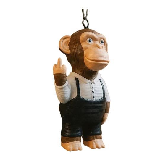 

Animal Pendant Elephant Giraffe Hippopotamus Frog Design Christmas Ornament Hanging Rustic Holiday Decor I