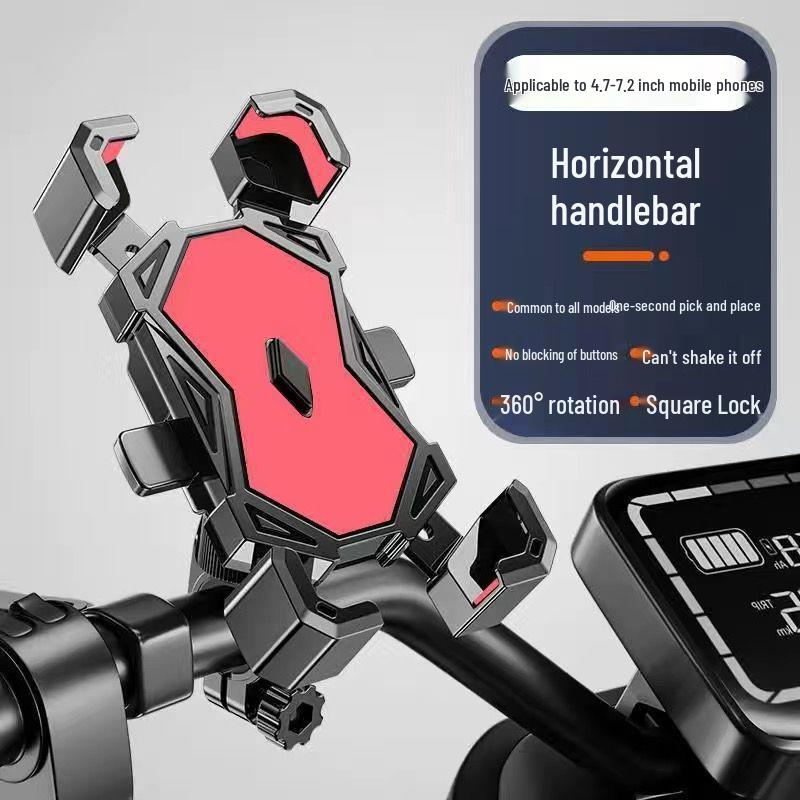 Electric Vehicle & Bicycle Phone Holder for Riders: Secure Navigation Mount